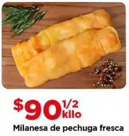 Bodega Aurrerá Milanesa de pechuga fresca oferta