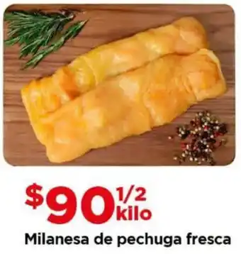 Bodega Aurrerá Milanesa de pechuga fresca oferta