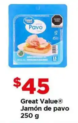 Bodega Aurrerá Great value jamón de pavo oferta