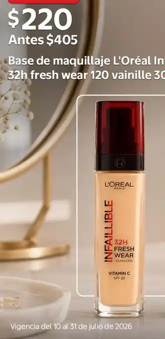 L'oréal base de maquillaje infallible