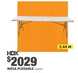 The Home Depot Hdx - mesa plegable (142301) oferta