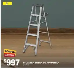The Home Depot Escalera tijera de aluminio (103167) oferta