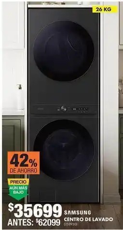 The Home Depot Samsung - centro de lavado oferta