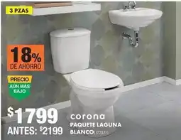 The Home Depot Corona - paquete laguna blanco oferta