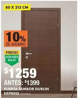 The Home Depot Express - puerta tambor dublin express (203403) oferta