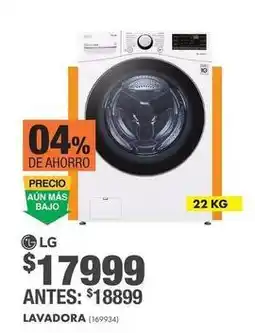 The Home Depot Lg - lavadora oferta