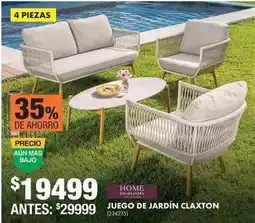 The Home Depot Juego de jardín claxton oferta