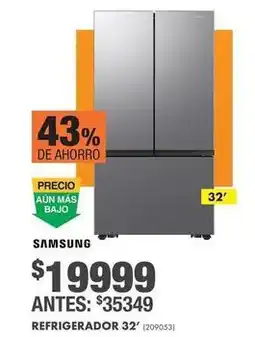 The Home Depot Samsung - refrigerador 32' (209053) oferta