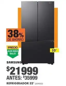 The Home Depot Samsung - refrigerador 32' oferta