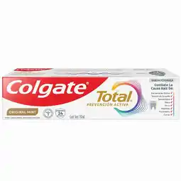 Farmacias YZA COLGATE TOTAL ORIGINAL MINT 150ML oferta