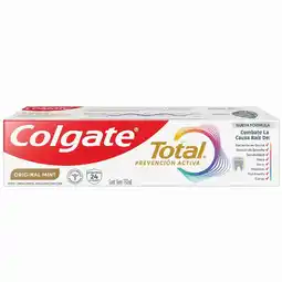 Farmacias YZA COLGATE TOTAL ORIGINAL MINT 150ML oferta
