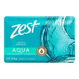 Farmacias YZA ZEST AQUA JABÓN EN BARRA 135G oferta
