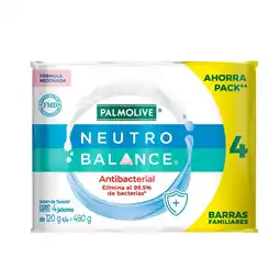 Farmacias YZA NEUTRO BALANCE 4PACK ANTIBA 120G oferta