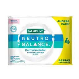 Farmacias YZA NEUTRO BALANCE 4PACK JBN DERMO 120G oferta