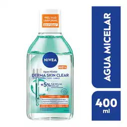 Farmacias YZA Nivea Dermaskin Agua Micelar 400Ml oferta