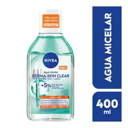 Farmacias YZA Nivea Dermaskin Agua Micelar 400Ml oferta