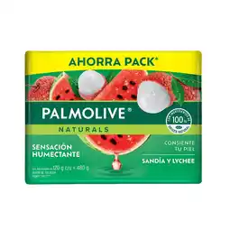Farmacias YZA PALMOLIVE NATURALS 4PACK JBN SANDI 120G oferta