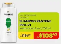 Woolworth Pantene - shampoo pro-v1 oferta