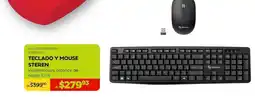 Woolworth Steren - teclado y mouse oferta