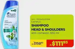 Woolworth Head & shoulders - shampoo oferta