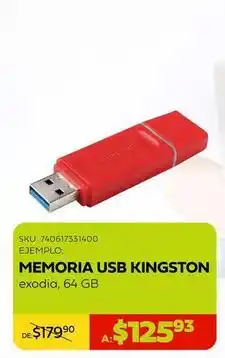 Woolworth Kingston - memoria usb oferta
