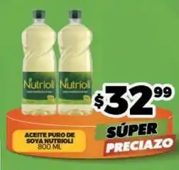 Merco Nutrioli - aceite puro de soya oferta