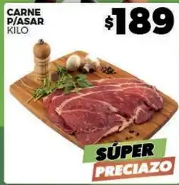 Merco Carne p/asar kilo oferta