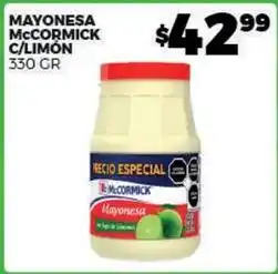 Merco Mccormick - mayonesa c/limón oferta