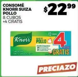 Merco Knorr - pollo 8 cubos +4 gratis oferta