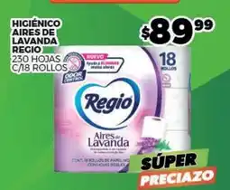 Merco Regio - papel higiénico aires de lavanda oferta