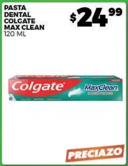 Merco Colgate - pasta dental max clean oferta