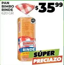 Merco Bimbo - pan bimbo rinde oferta