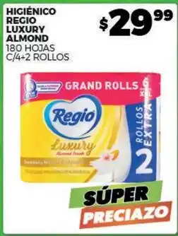 Merco Regio - higiénico regio luxury almond oferta