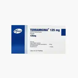 Farmacias YZA Terramicina 125Mg 24 Past oferta
