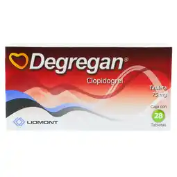 Farmacias YZA Degregan T 28 75Mg oferta