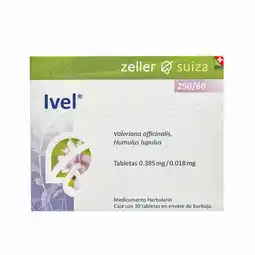 Farmacias YZA Ivel 250Mg 30 Tabs oferta