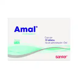 Farmacias YZA Amal 8Mg 10 Tabs oferta