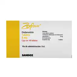 Farmacias YZA Zofran Ondansetron 8Mg 10 Tabs oferta