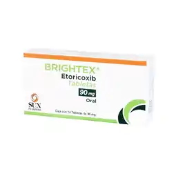 Farmacias YZA BRIGHTEX 90MG 14 TABS oferta