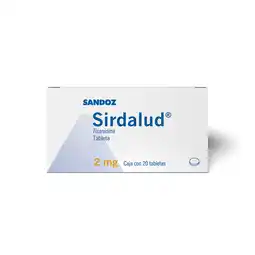 Farmacias YZA Sirdalud 2Mg 20 Tabs oferta