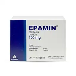Farmacias YZA Epamin Fenitoina 100Mg 50 Caps oferta