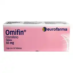 Farmacias YZA Omifin Clomifeno 50Mg 30 Tabs oferta