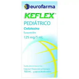 Farmacias YZA Keflex Suspension C/Pipeta 125Mg 100Ml oferta