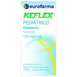 Farmacias YZA Keflex Suspension C/Pipeta 125Mg 100Ml oferta