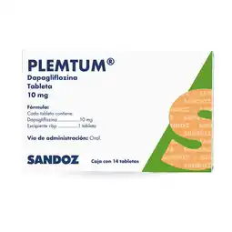 Farmacias YZA Plemtum 10Mg 14 Fct Mx oferta