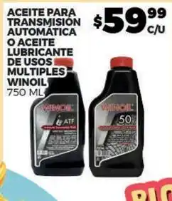 Big - aceite para transmision automatica o aceite lubricante de usos multiples