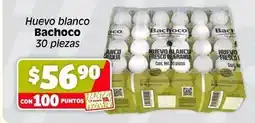 Soriana Híper Bachoco - huevo blanco oferta