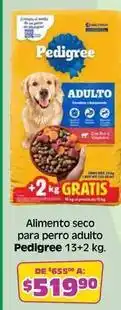 Soriana Híper Pedigree - alimento seco para perro adulto oferta