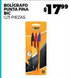 Merco Bic - bolígrafo punta fina oferta