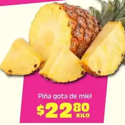 Soriana Híper Piña gota de miel oferta